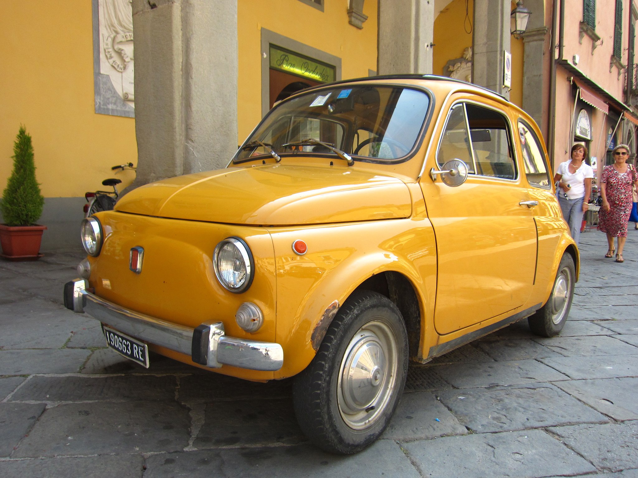 fiat, Cinquecento, 500, Cars, Classic, Italia, Italie Wallpaper