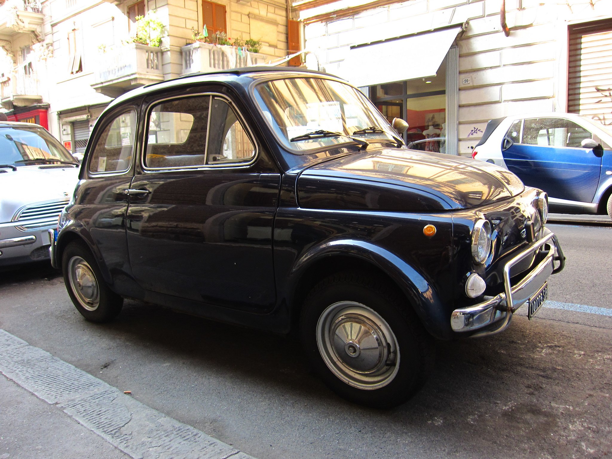 fiat, Cinquecento, 500, Cars, Classic, Italia, Italie Wallpaper