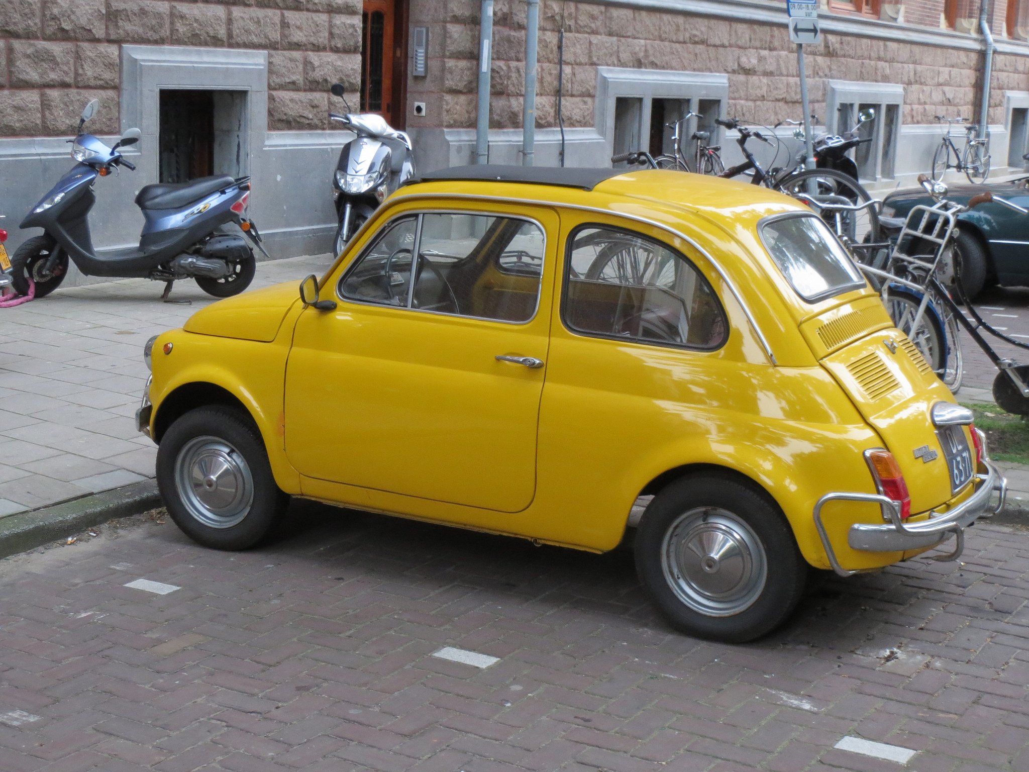 fiat, Cinquecento, 500, Cars, Classic, Italia, Italie Wallpaper