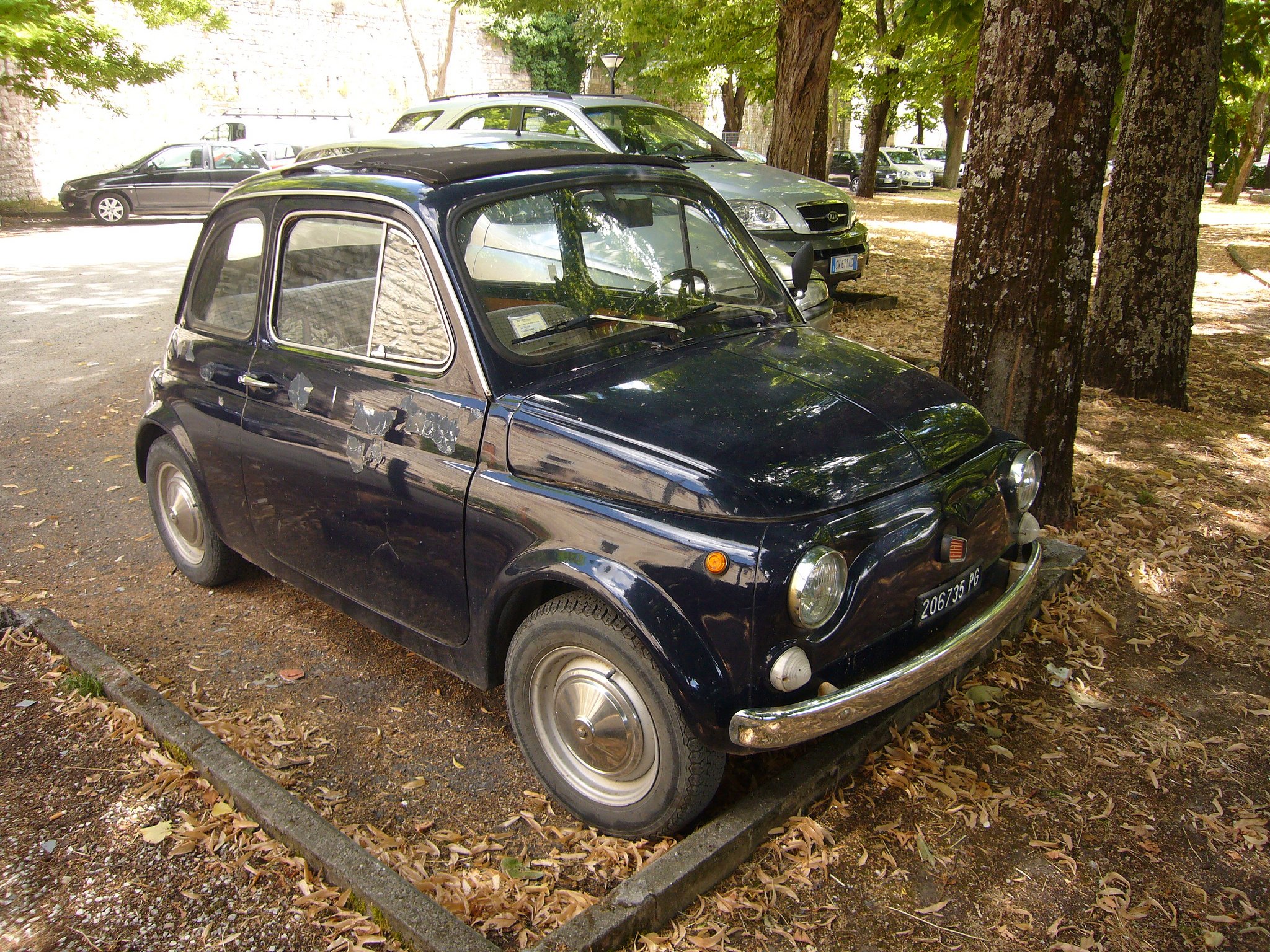 fiat, Cinquecento, 500, Cars, Classic, Italia, Italie Wallpaper