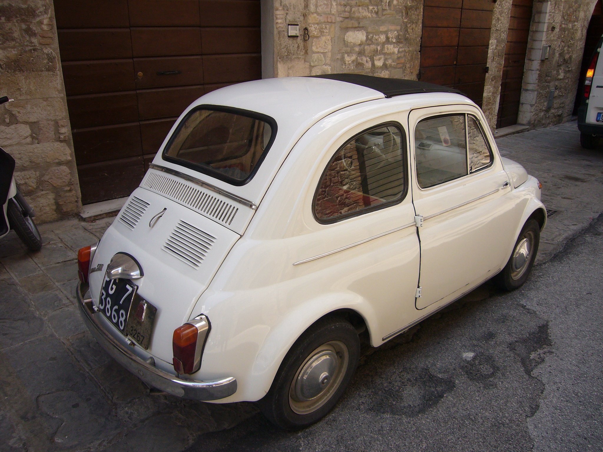 fiat, Cinquecento, 500, Cars, Classic, Italia, Italie Wallpaper