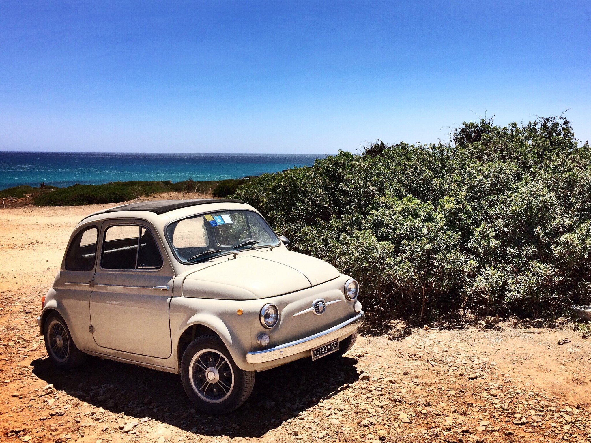 fiat, Cinquecento, 500, Cars, Classic, Italia, Italie Wallpaper