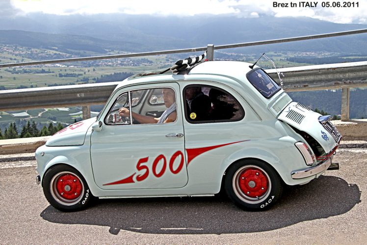 fiat, Cinquecento, 500, 595, Abarth, Mk1, Cars, Classic, Italia, Italie HD Wallpaper Desktop Background