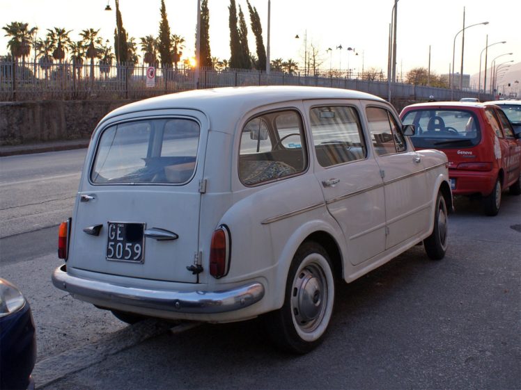 fiat, 1100, Classic, Cars, Familiare, Wagon, Italie, Italia HD Wallpaper Desktop Background