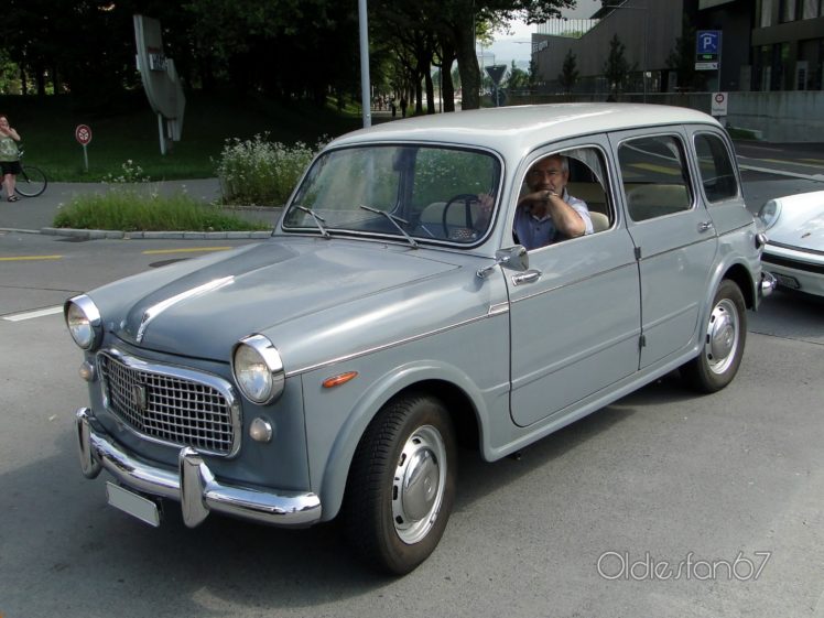 fiat, 1100, Classic, Cars, Familiare, Wagon, Italie, Italia HD Wallpaper Desktop Background