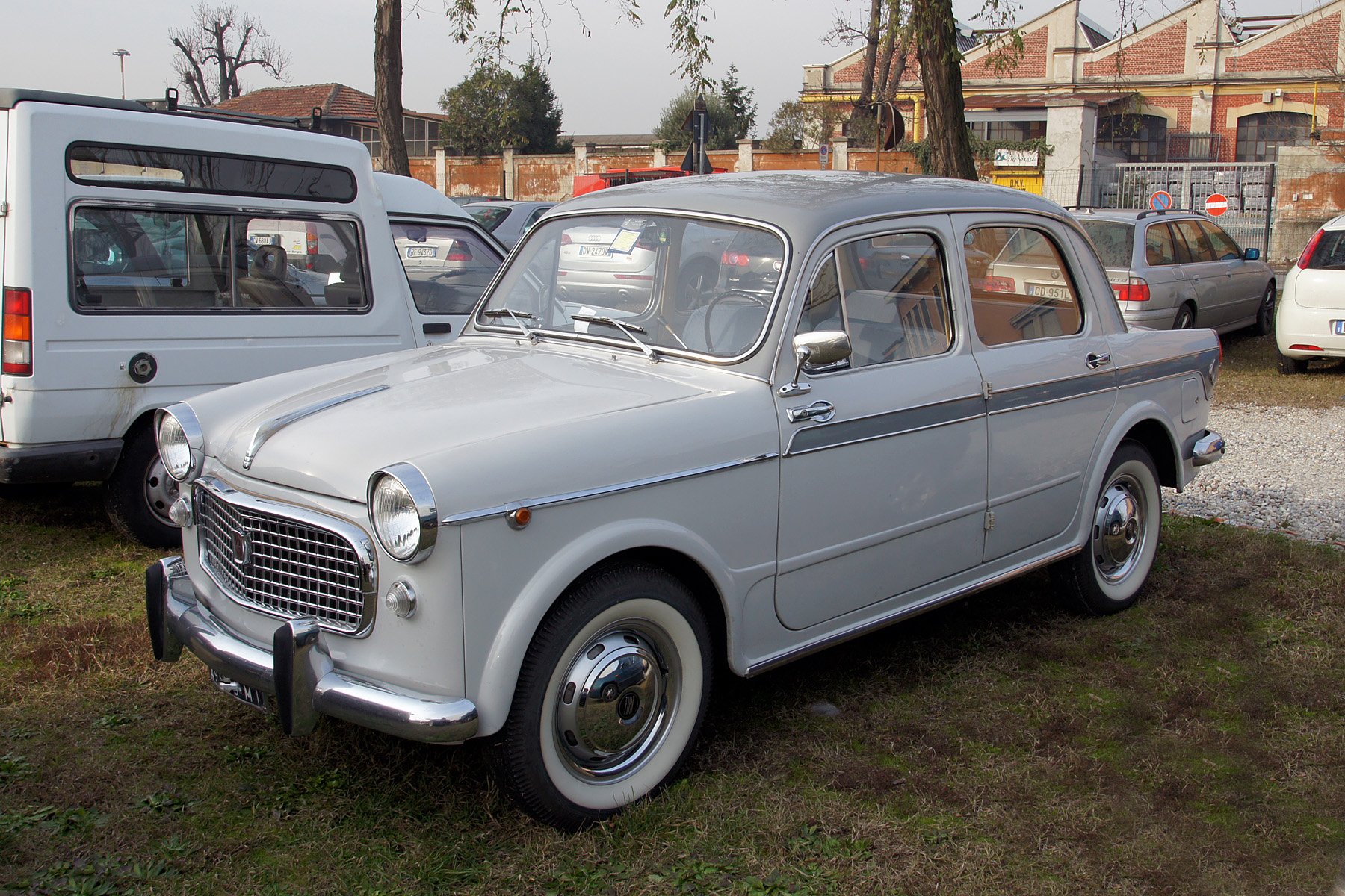 fiat, 1100, Classic, Sedan, Cars, Italie, Italia Wallpaper