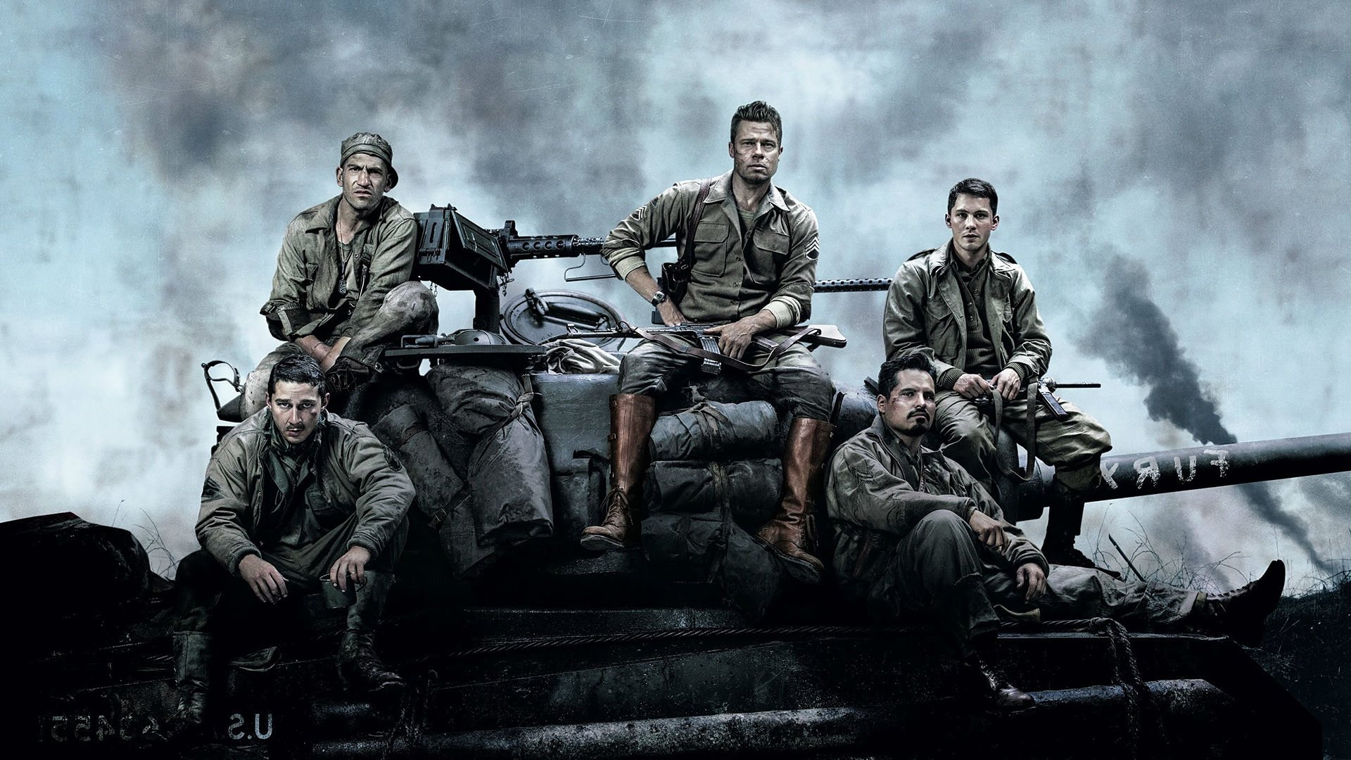 fury, Action, Drama, War, Brad, Pitt, Military, Tank, War, 1fury, Fighting Wallpaper