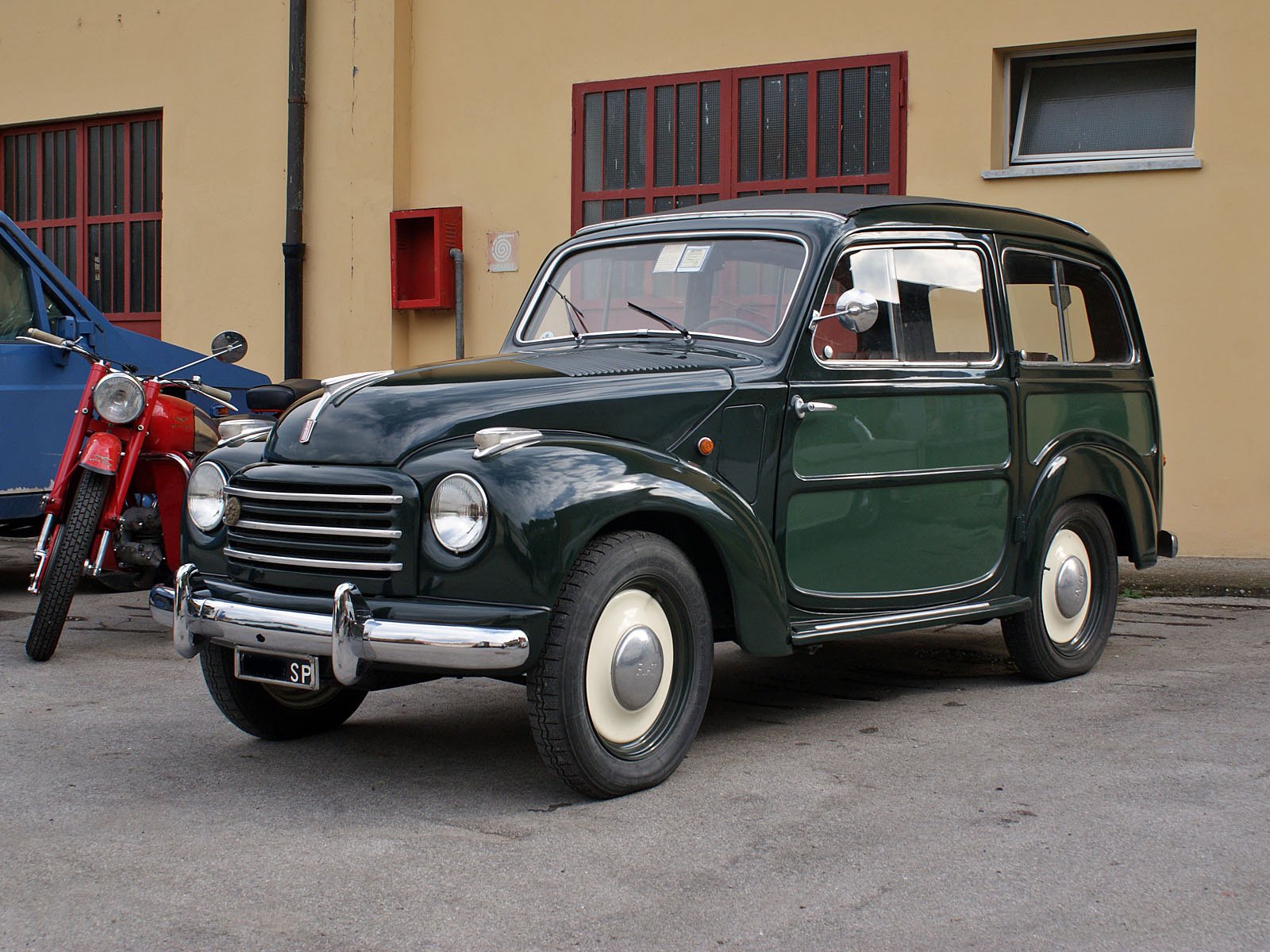 fiat, Topolino, Classic, Cars, Mk2, Wagon, Italia, Italie Wallpaper