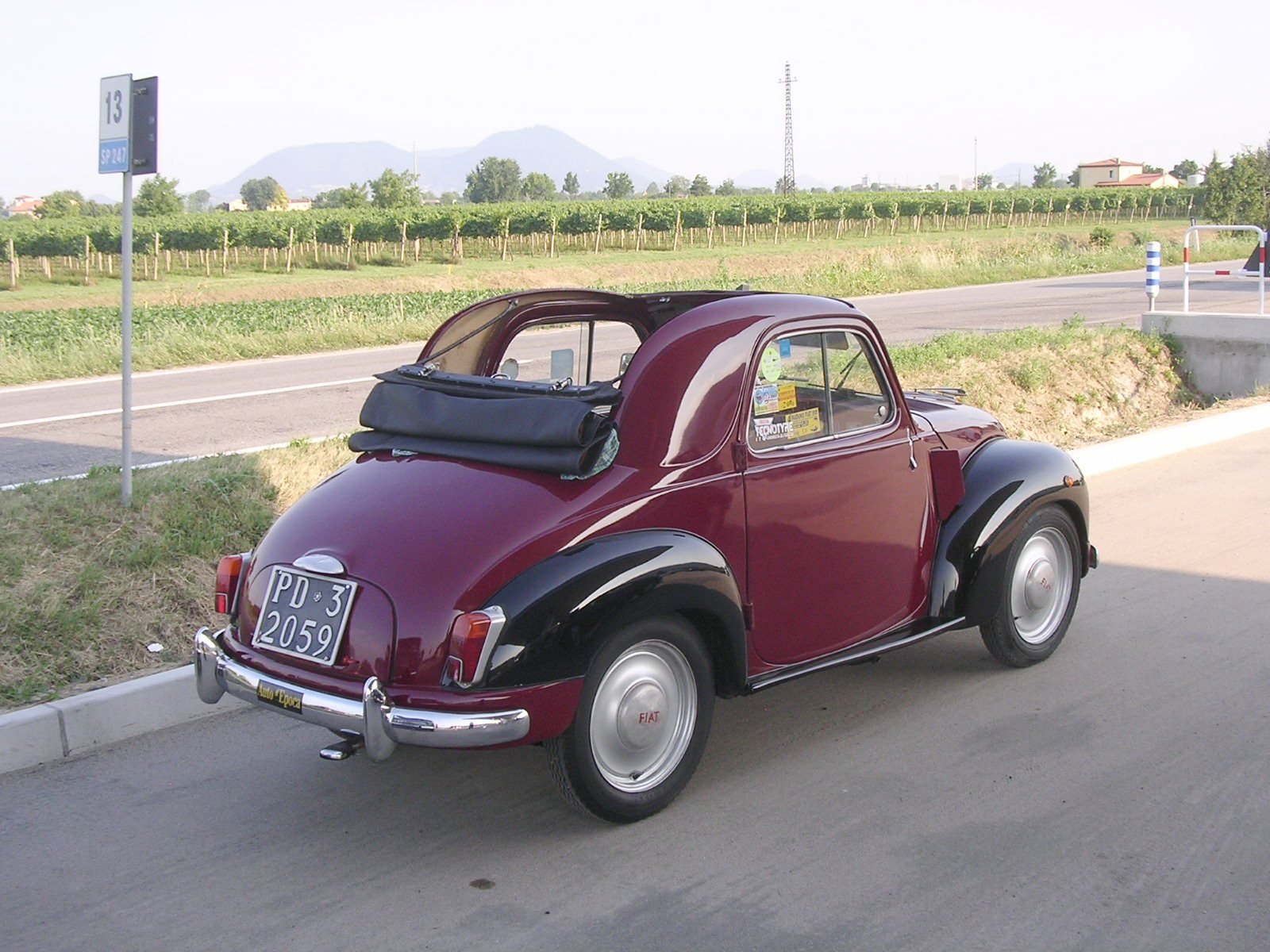 fiat, Topolino, Classic, Cars, Mk2, Italia, Italie Wallpaper