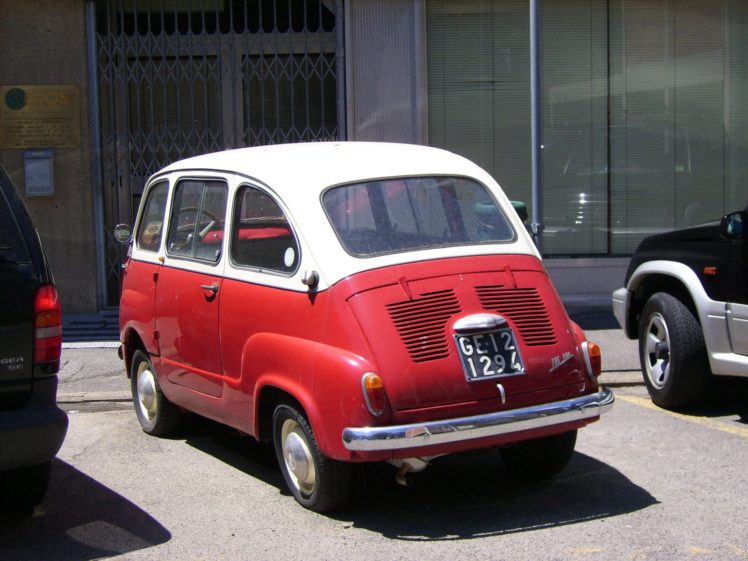 cars, Classic, Fiat, 600, Minivan, Multipla, Italia, Italie HD Wallpaper Desktop Background