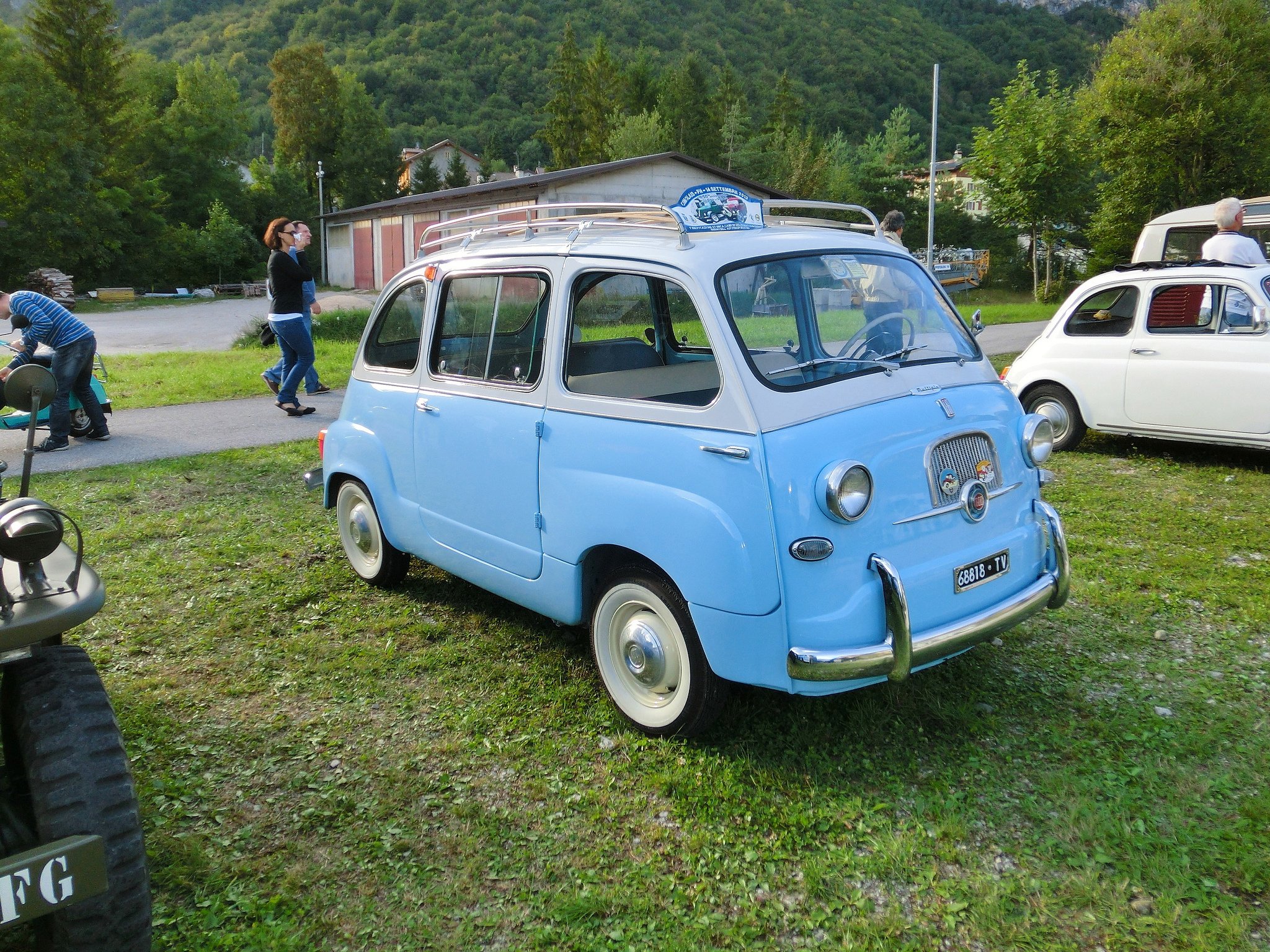 cars, Classic, Fiat, 600, Minivan, Multipla, Italia, Italie Wallpaper