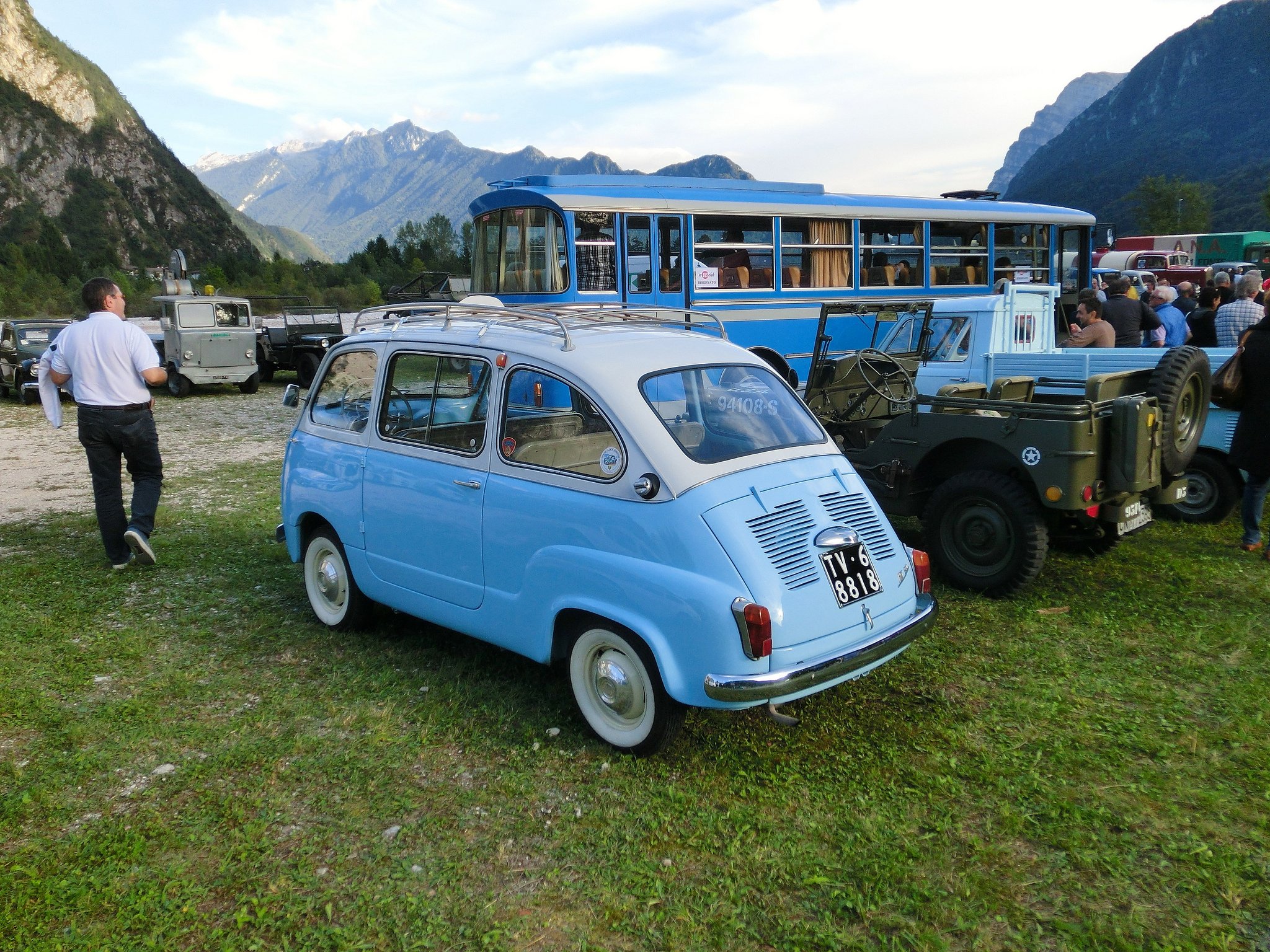 cars, Classic, Fiat, 600, Minivan, Multipla, Italia, Italie Wallpaper