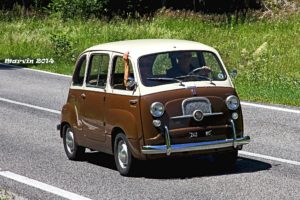 cars, Classic, Fiat, 600, Minivan, Multipla, Italia, Italie