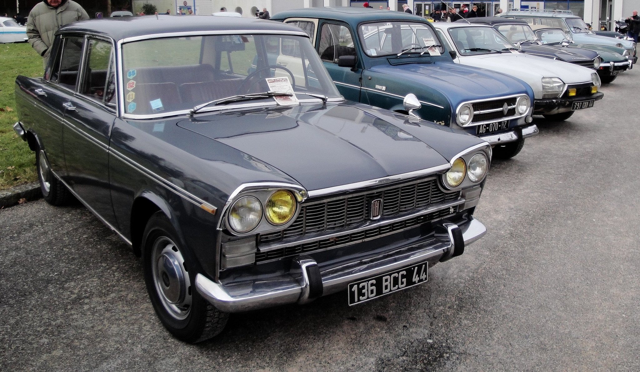 2300, Cars, Classic, Fiat, Italia, Italie, Sedan Wallpaper