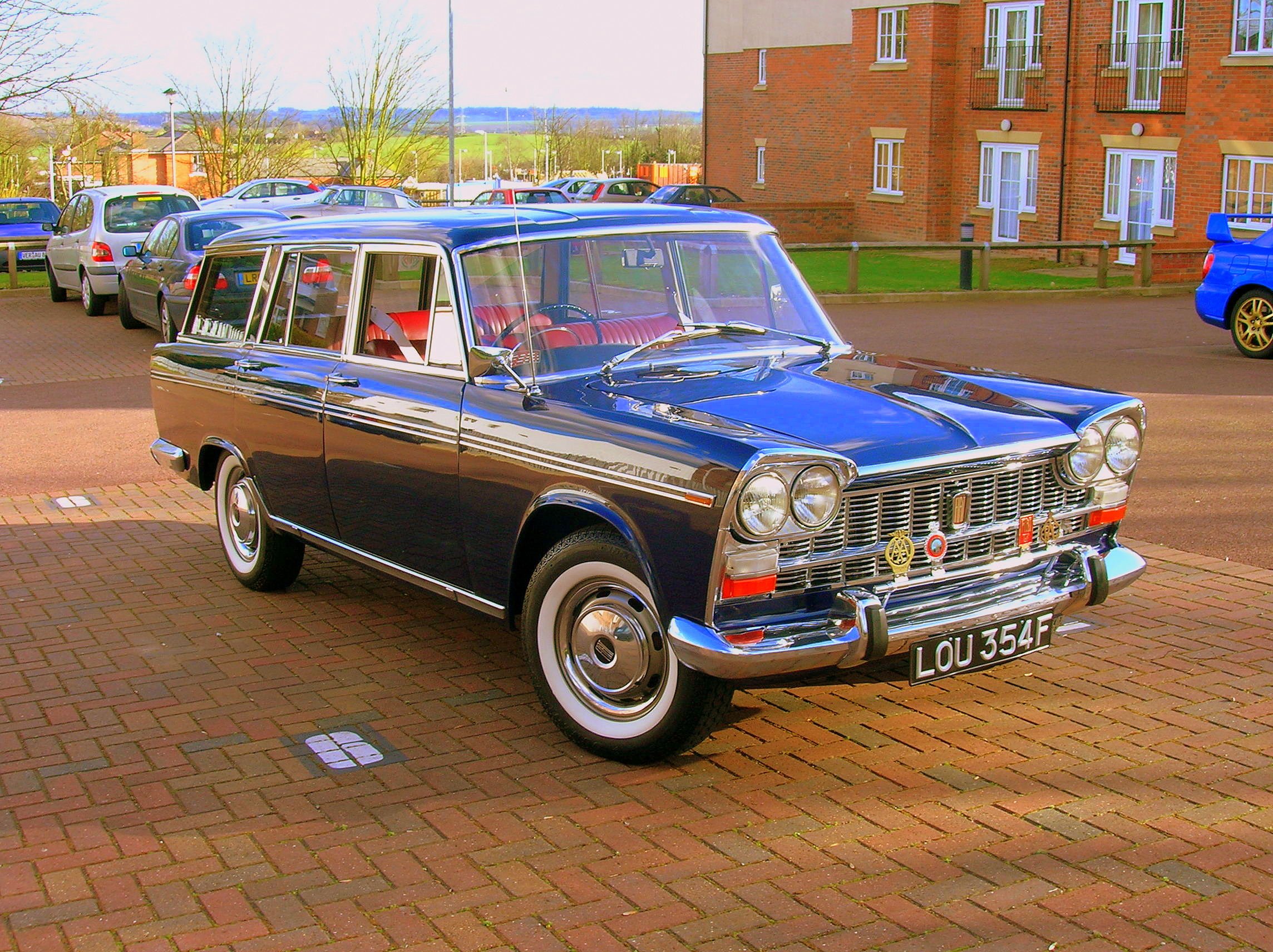 2300, Cars, Classic, Fiat, Italia, Italie, Familiare, Wagon Wallpaper