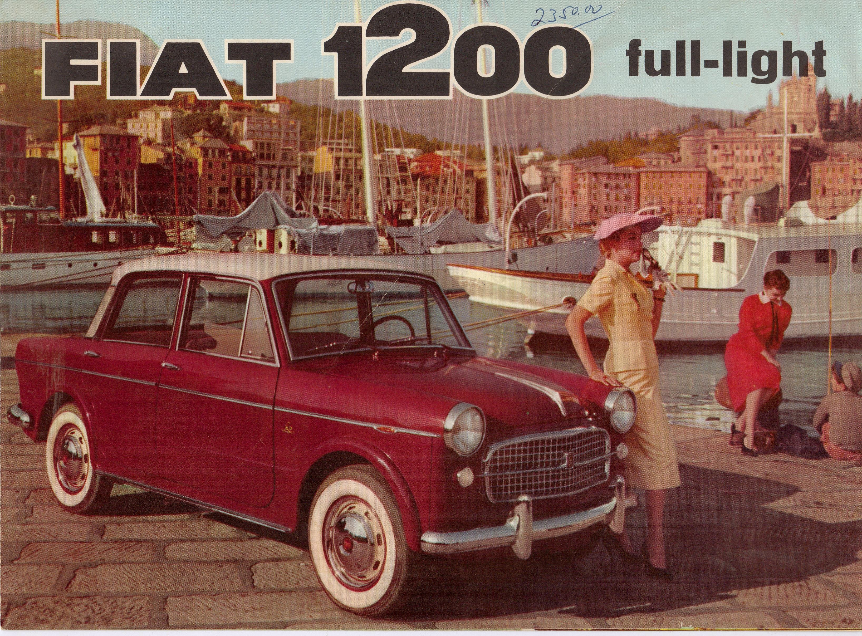 1200, Cars, Classic, Fiat, Italia, Italie, Sedan Wallpaper