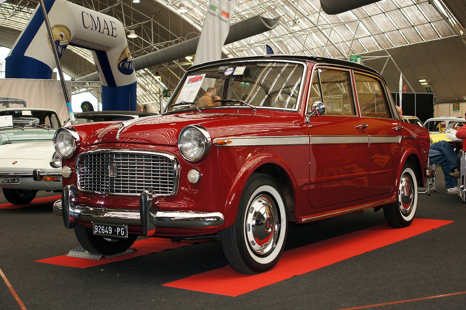 1200, Cars, Classic, Fiat, Italia, Italie, Sedan Wallpaper