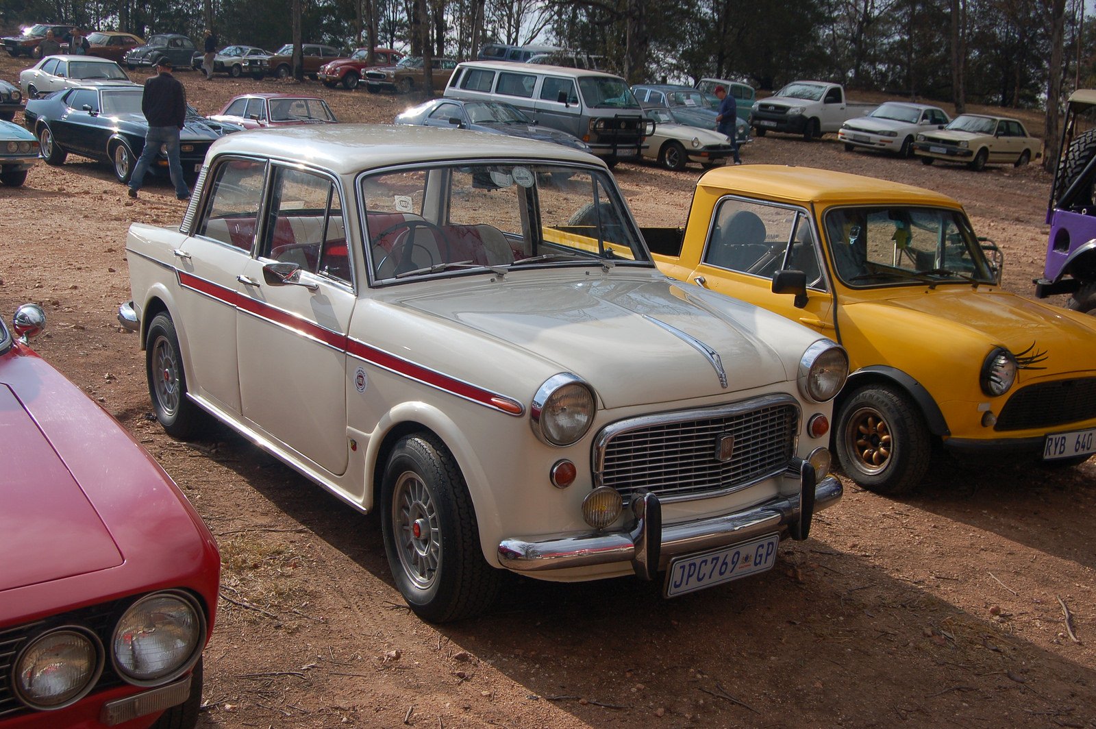 1200, Cars, Classic, Fiat, Italia, Italie, Sedan Wallpaper