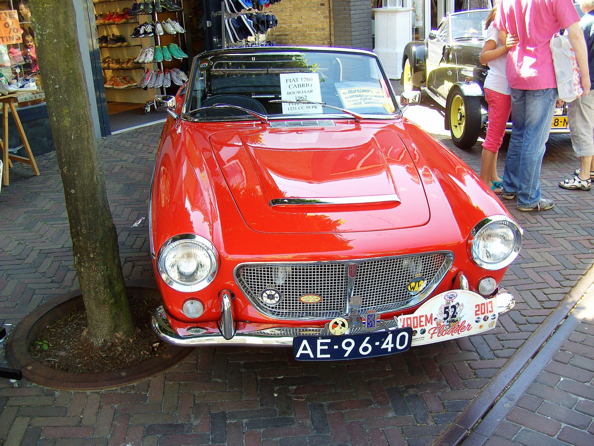 1200, Cars, Classic, Fiat, Italia, Italie, Cabriolet, Convertible Wallpaper