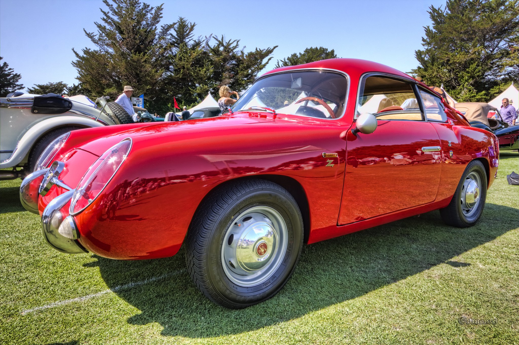 fiat, Abarth, 750, Zagato, Cars, Classic, Coupe Wallpaper