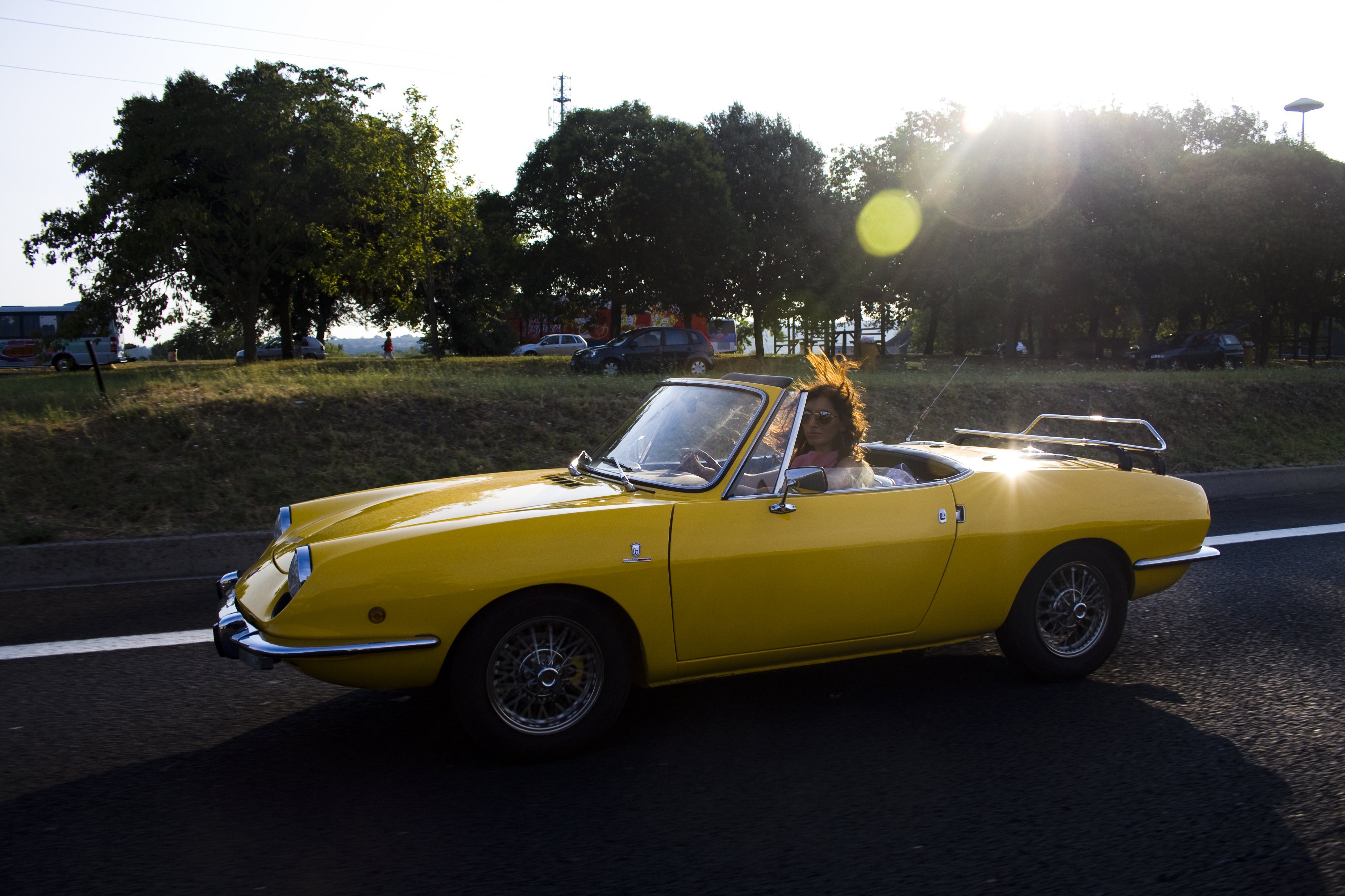 fiat, 850, Sport, Spider, Cars, Cabriolet, Convertible, Classic, Italia Wallpaper