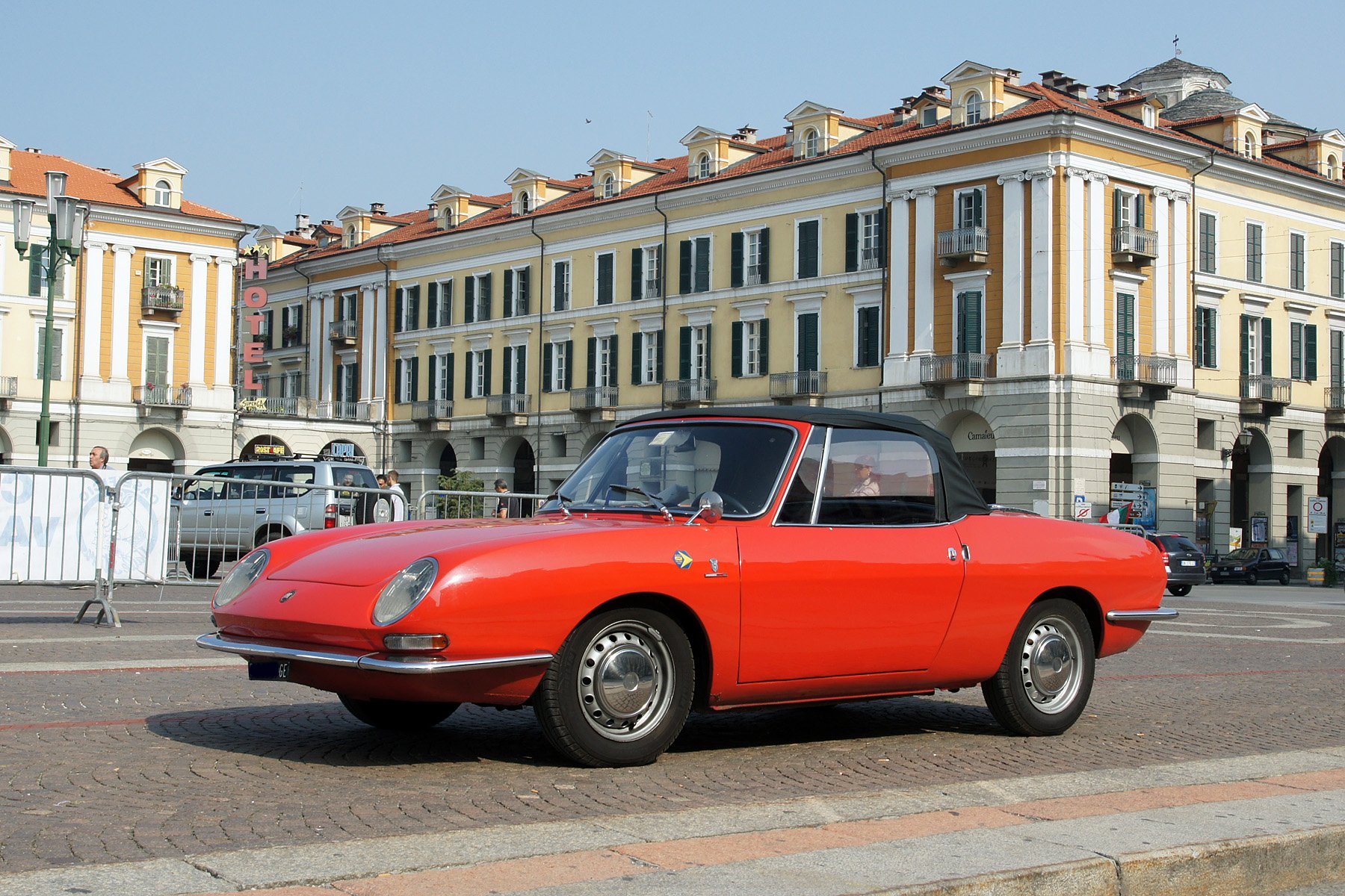 fiat, 850, Sport, Spider, Cars, Cabriolet, Convertible, Classic, Italia Wallpaper