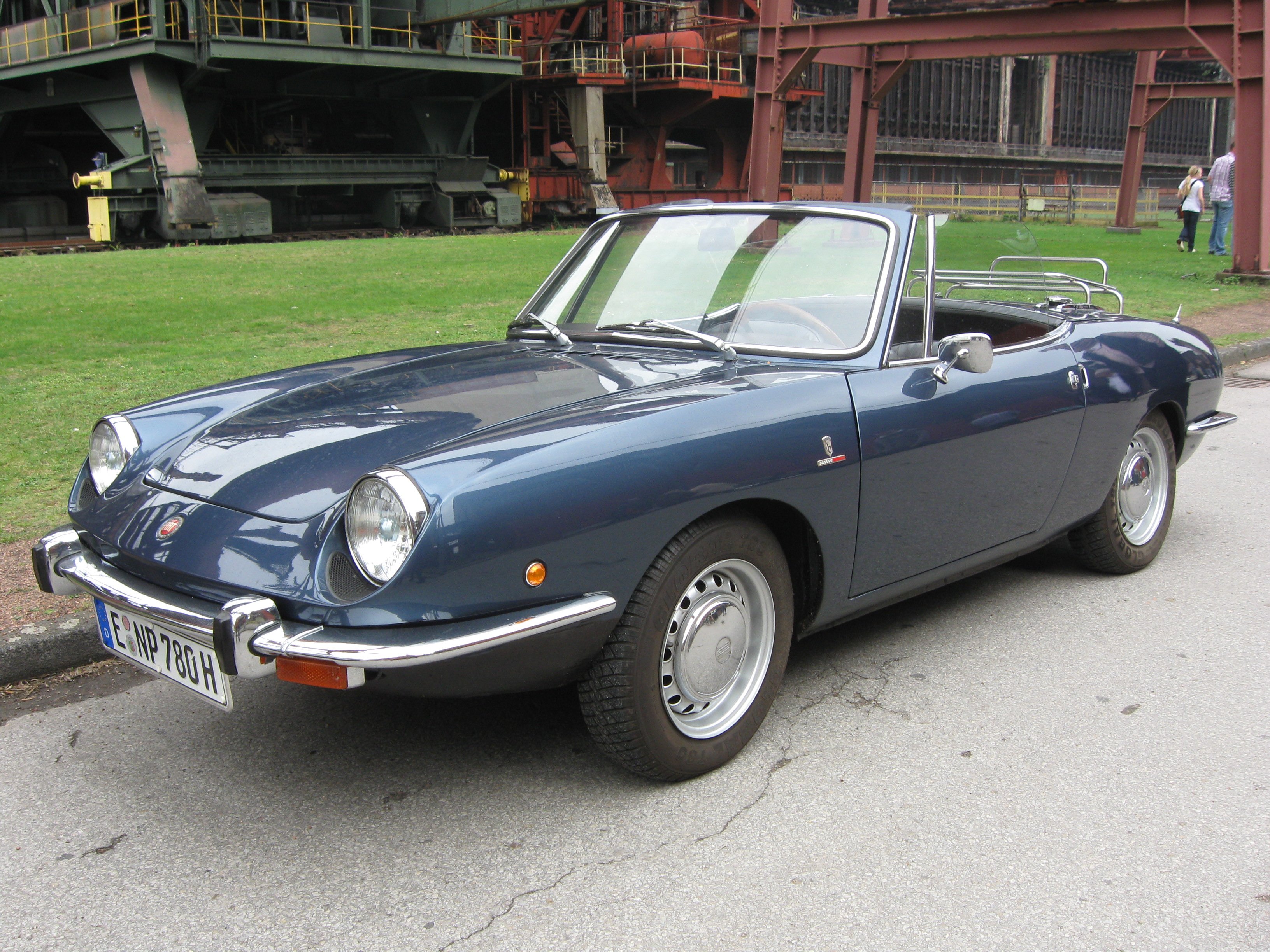 fiat, 850, Sport, Spider, Cars, Cabriolet, Convertible, Classic, Italia Wallpaper