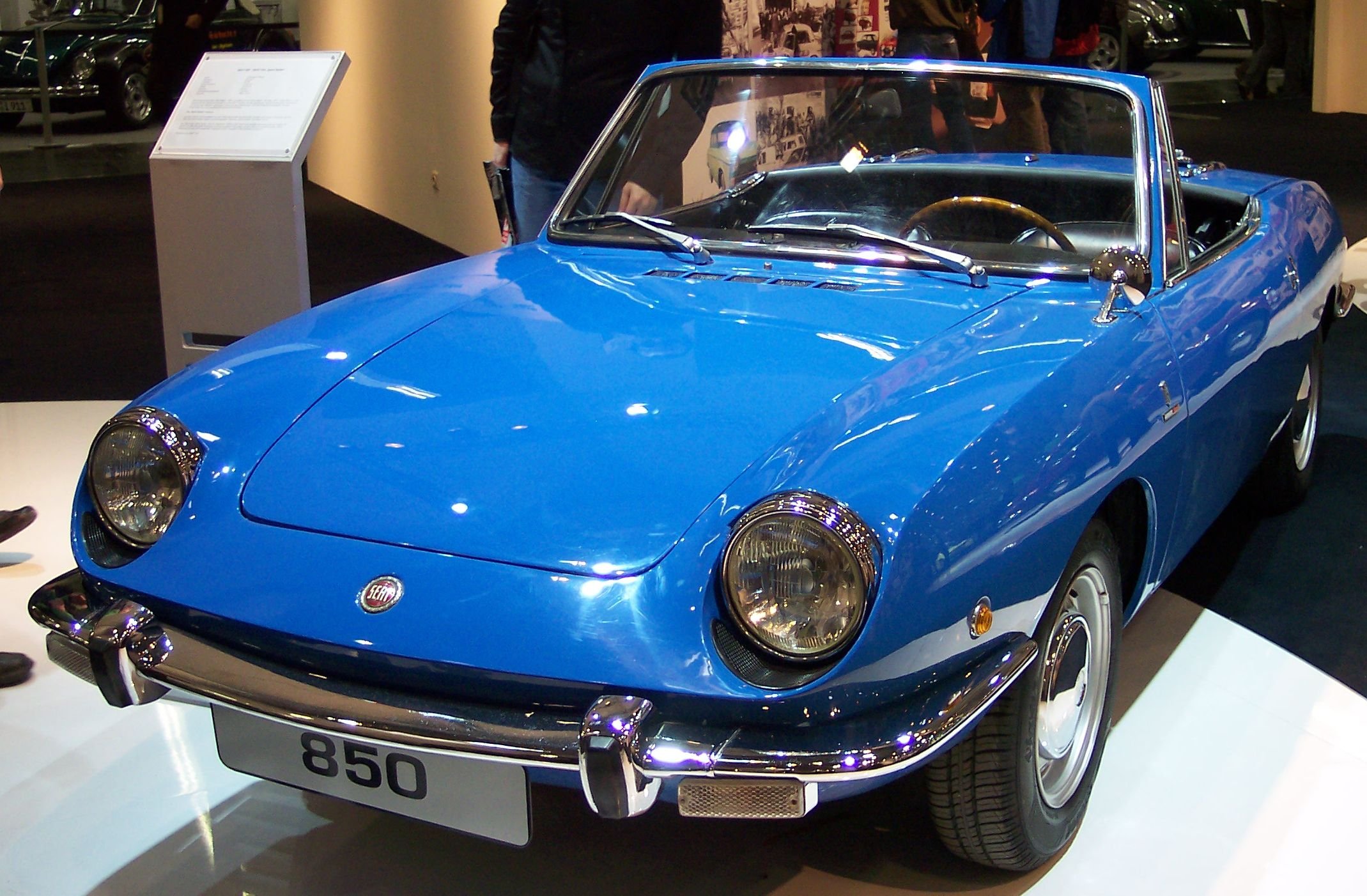 fiat, 850, Sport, Spider, Cars, Cabriolet, Convertible, Classic, Italia Wallpaper