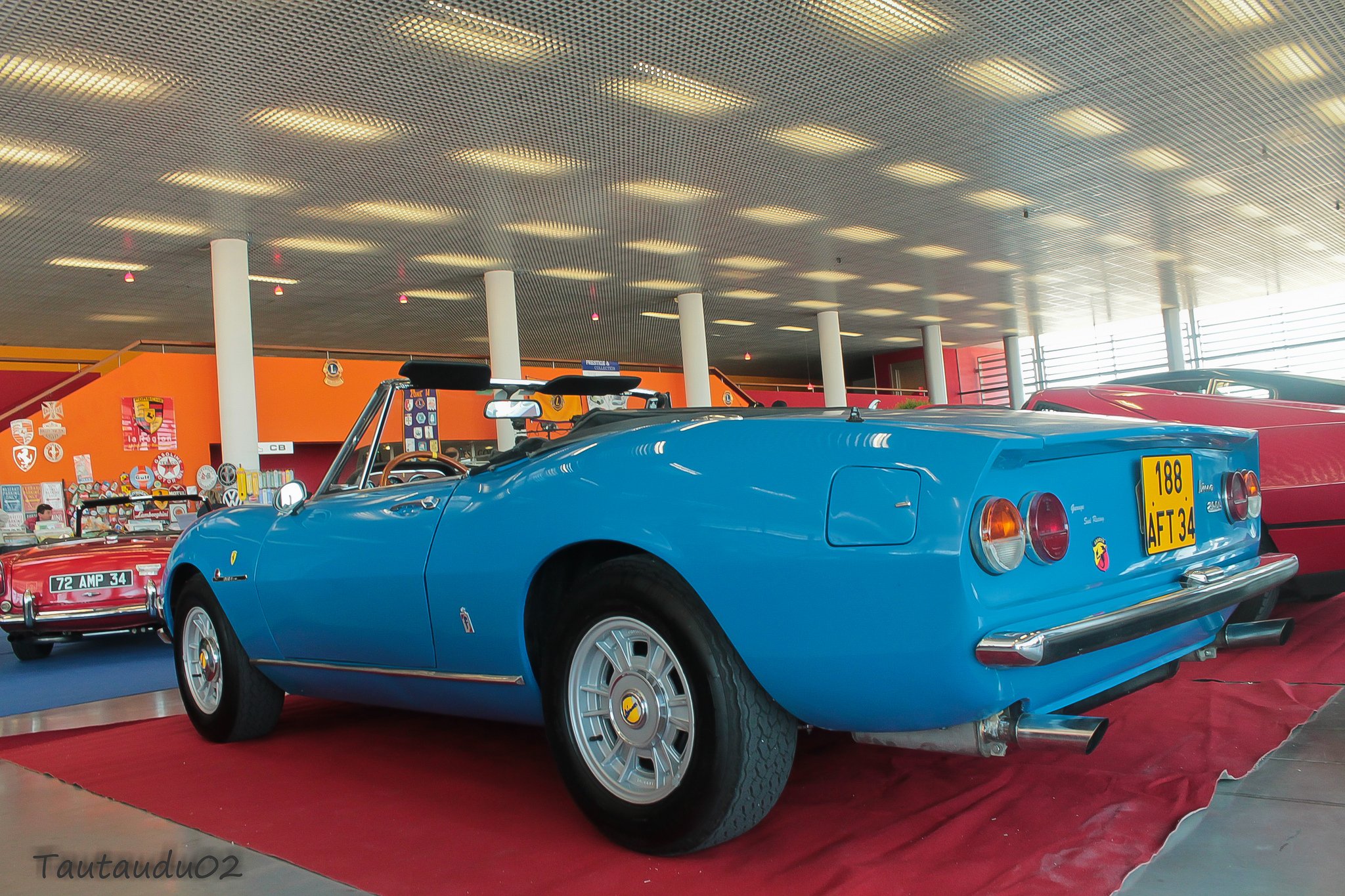 fiat, Dino, Spider, Classic, Cars, Convertible, Italia Wallpaper