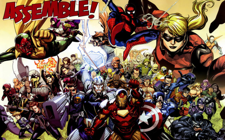 cartoons, Avengers, Comics, Marvel, Comics HD Wallpaper Desktop Background