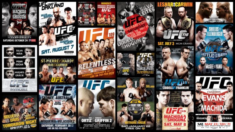 ufc, Mma, Fighting, Martial, Arts, Wrestling, Boxing, Collage, Poster HD Wallpaper Desktop Background