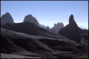 hoggar, Tassili, Algeria, Mountains, Desert