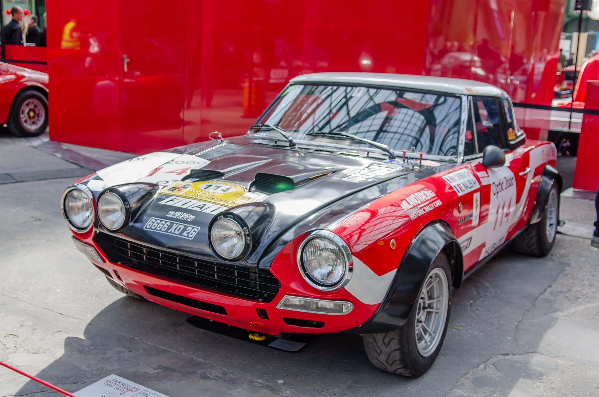 Fiat abarth rally