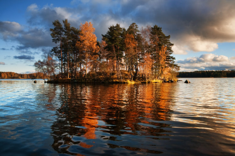 lake, Vuoksa HD Wallpaper Desktop Background