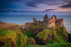 northern, Ireland, County, Antrim, Castle, Danlos