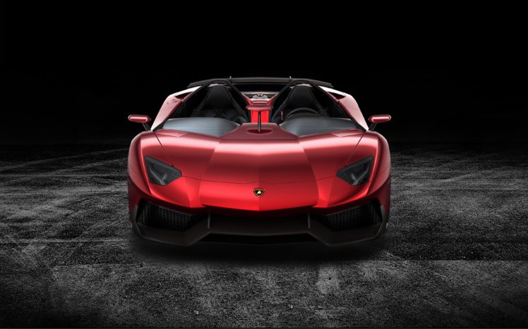 red, Cars, Lamborghini, Front, Metallic, Concept, Art, Vehicles, Lamborghini, Aventador, Red, Cars, Front, View, Cabrio, Lamborghini, Aventador, Jota, Pearlescence HD Wallpaper Desktop Background