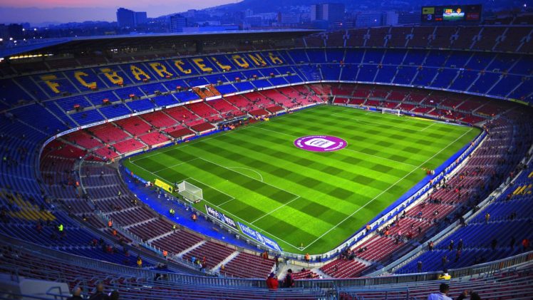 nou, Camp barcelona estadio futbol HD Wallpaper Desktop Background