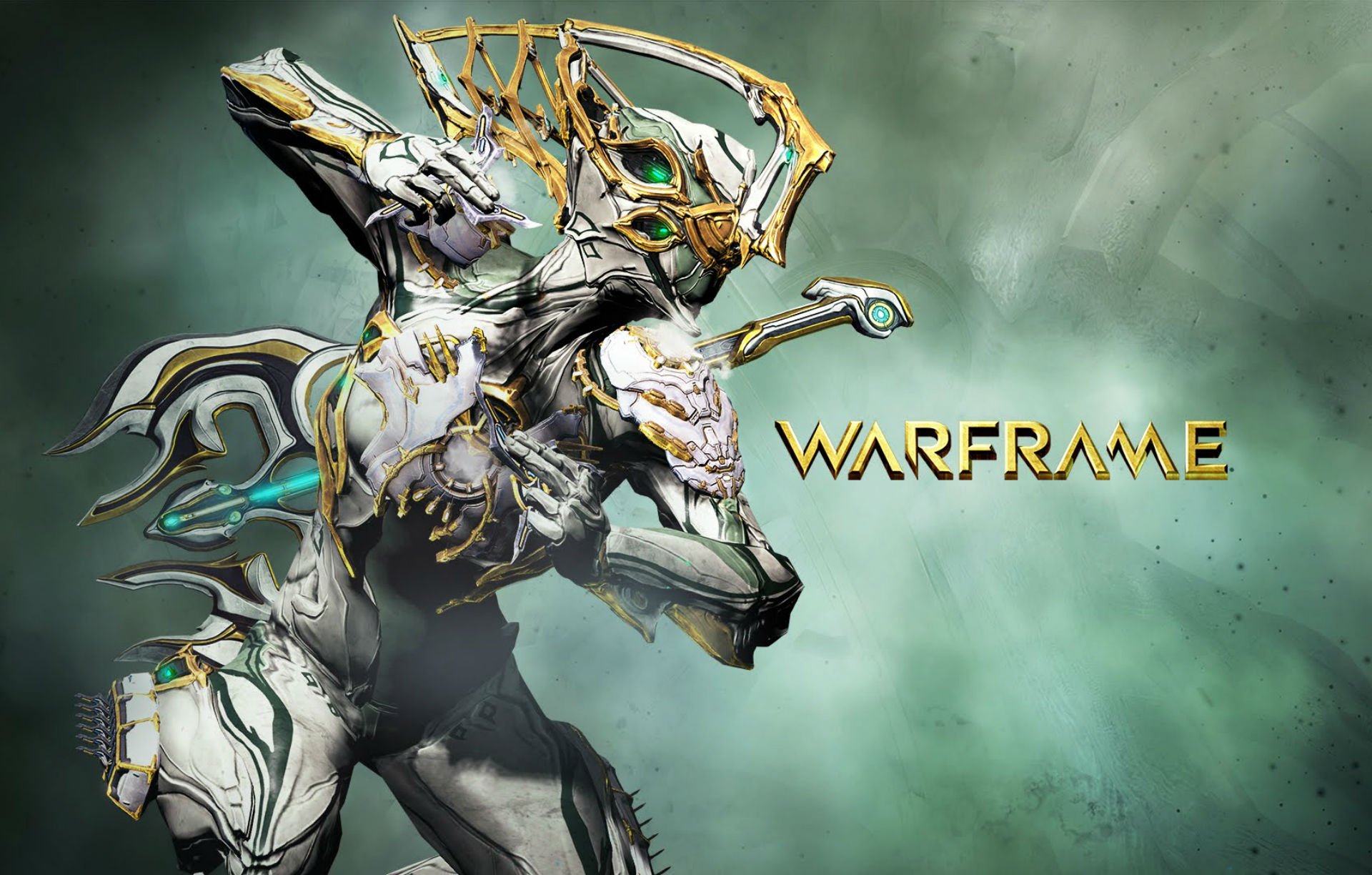 warframe, Warrior, Shooter, Robot, Cyborg, Online, Fighting, Sci fi Wallpaper