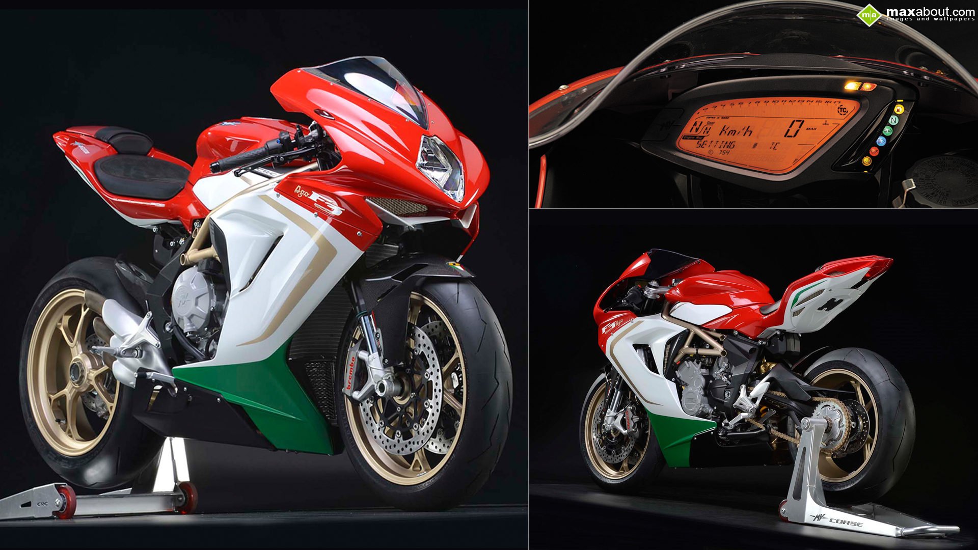 mv agusta f3 800 ago Wallpaper