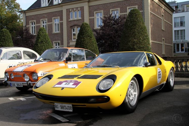 lamborghini, Miura, Classic, Cars, Supercars, Coupe, Italie, Italia HD Wallpaper Desktop Background