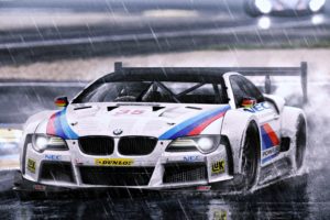 race, Cars, Bmw, Rain