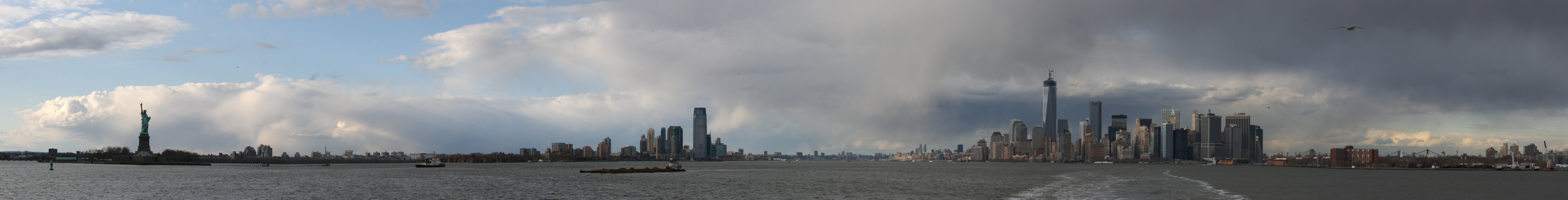 newyork, City, Ocean, Sky, Landscape Wallpaper