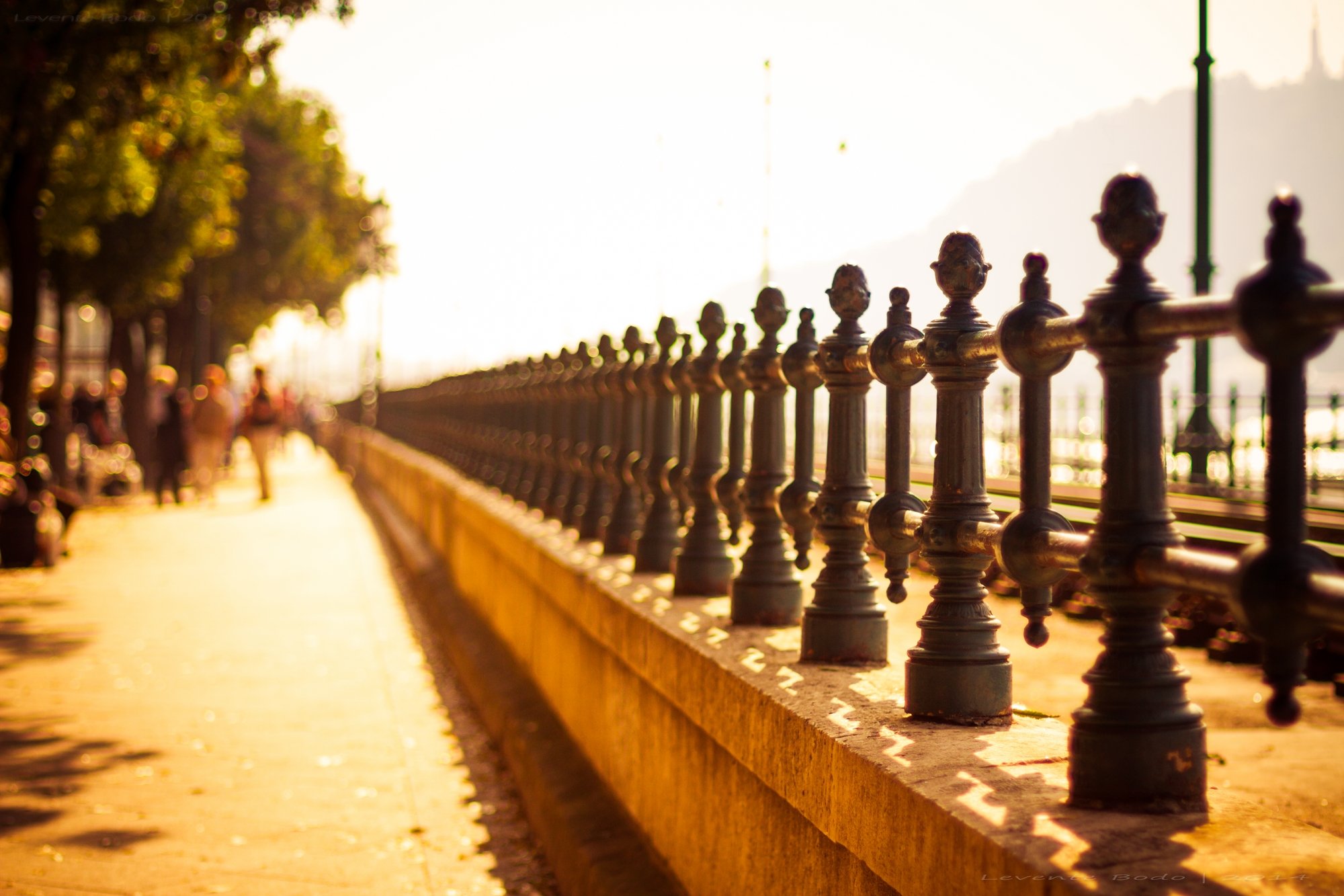 sunset, In, Budapest, City, Mood Wallpaper
