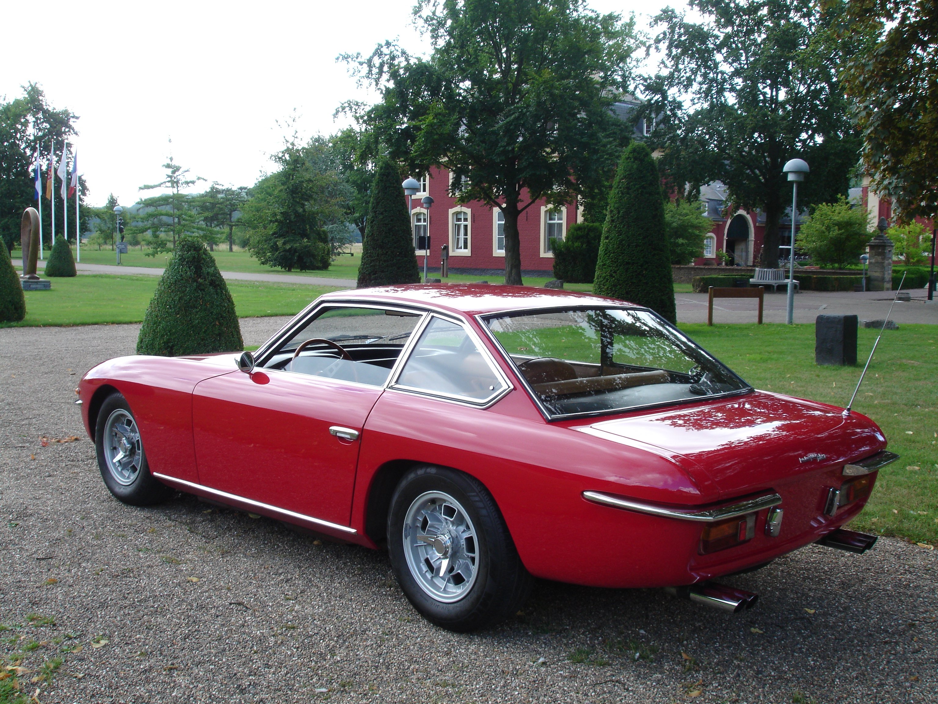 car, Classic, Islero, Italy, Lamborghini, Sportcars, Supercars, Red, Rouge Wallpaper