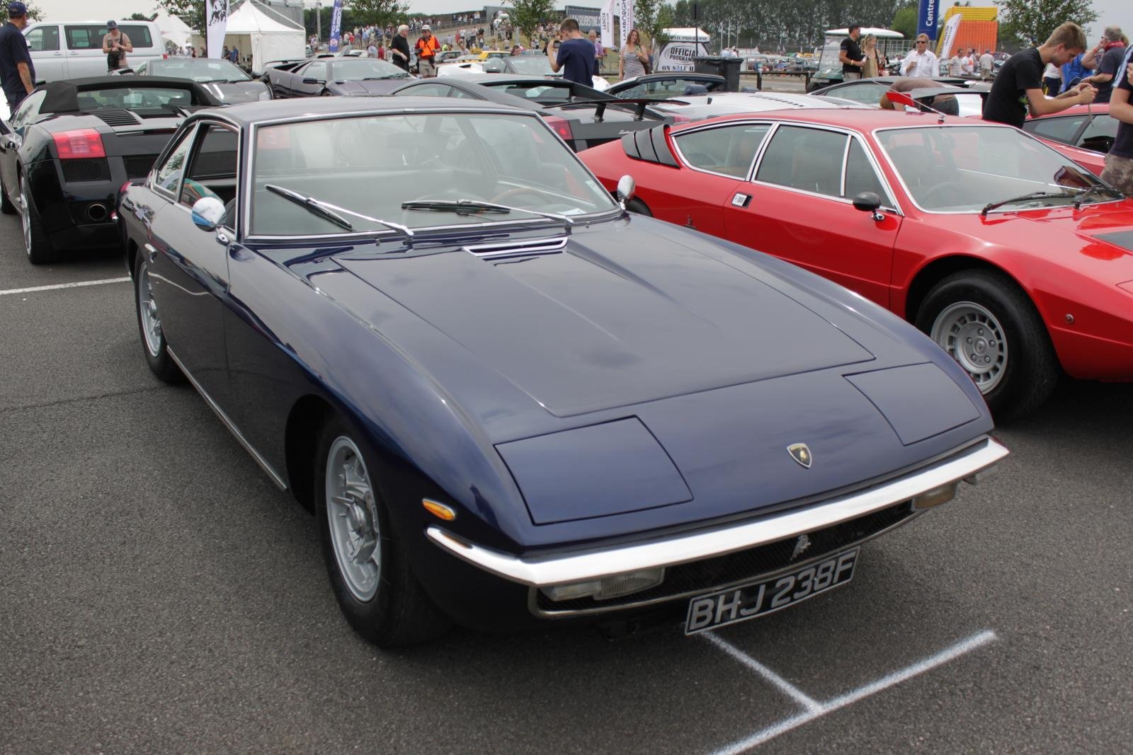 car, Classic, Islero, Italy, Lamborghini, Sportcars, Supercars, Blue, Bleu Wallpaper