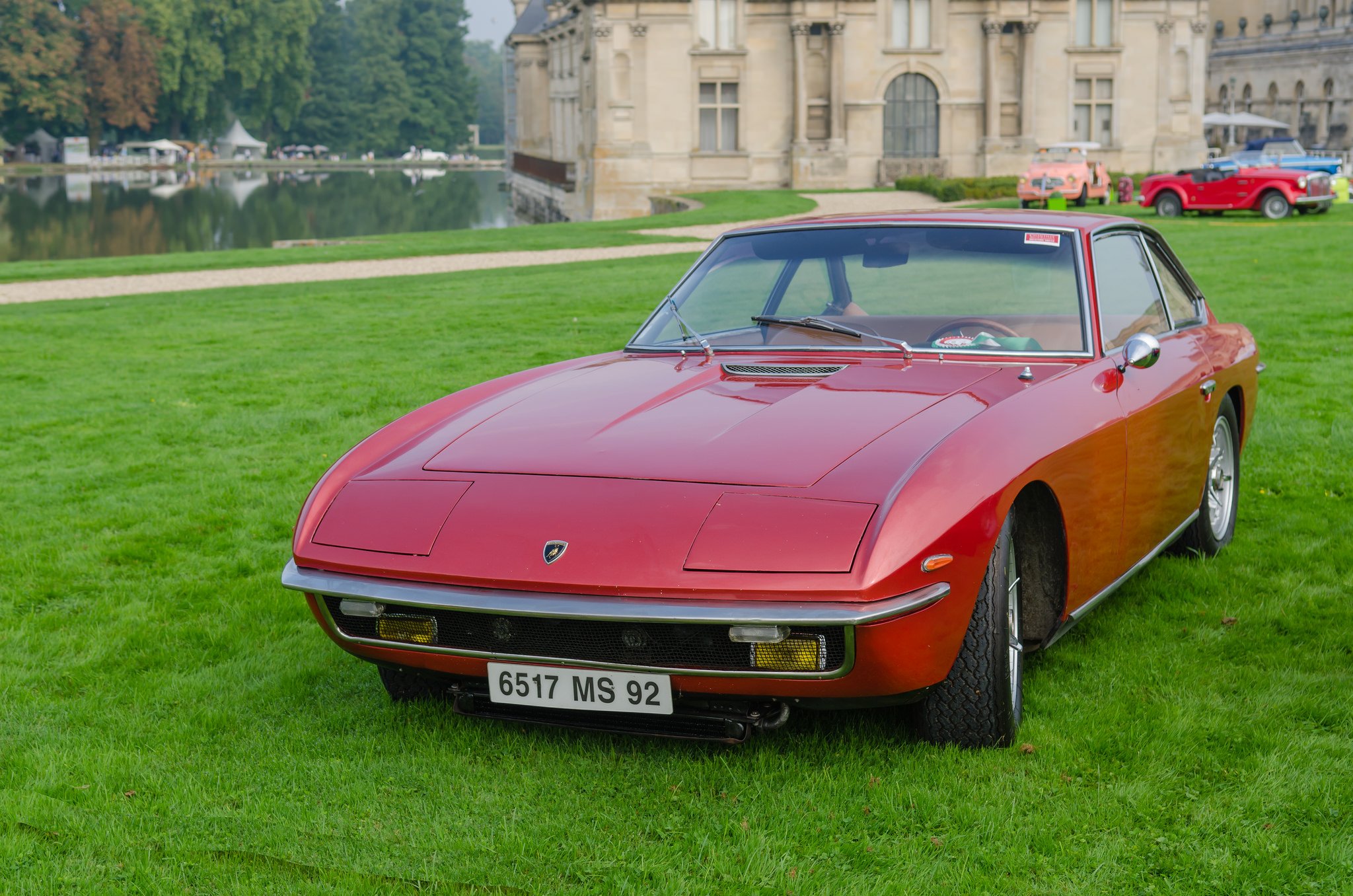 car, Classic, Islero, Italy, Lamborghini, Sportcars, Supercars, Red, Rouge Wallpaper