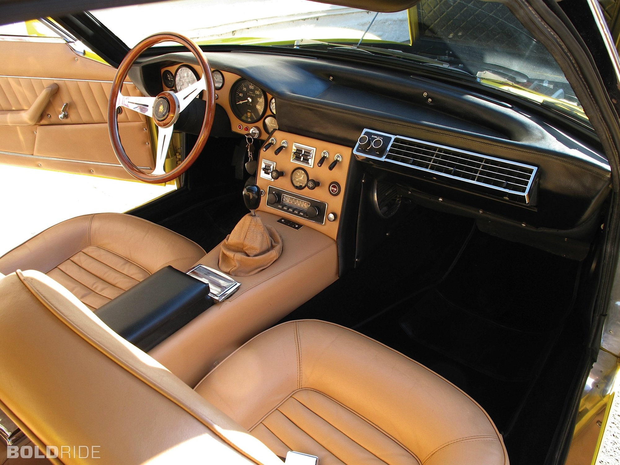 car, Classic, Islero, Italy, Lamborghini, Sportcars, Supercars, Interior Wallpaper