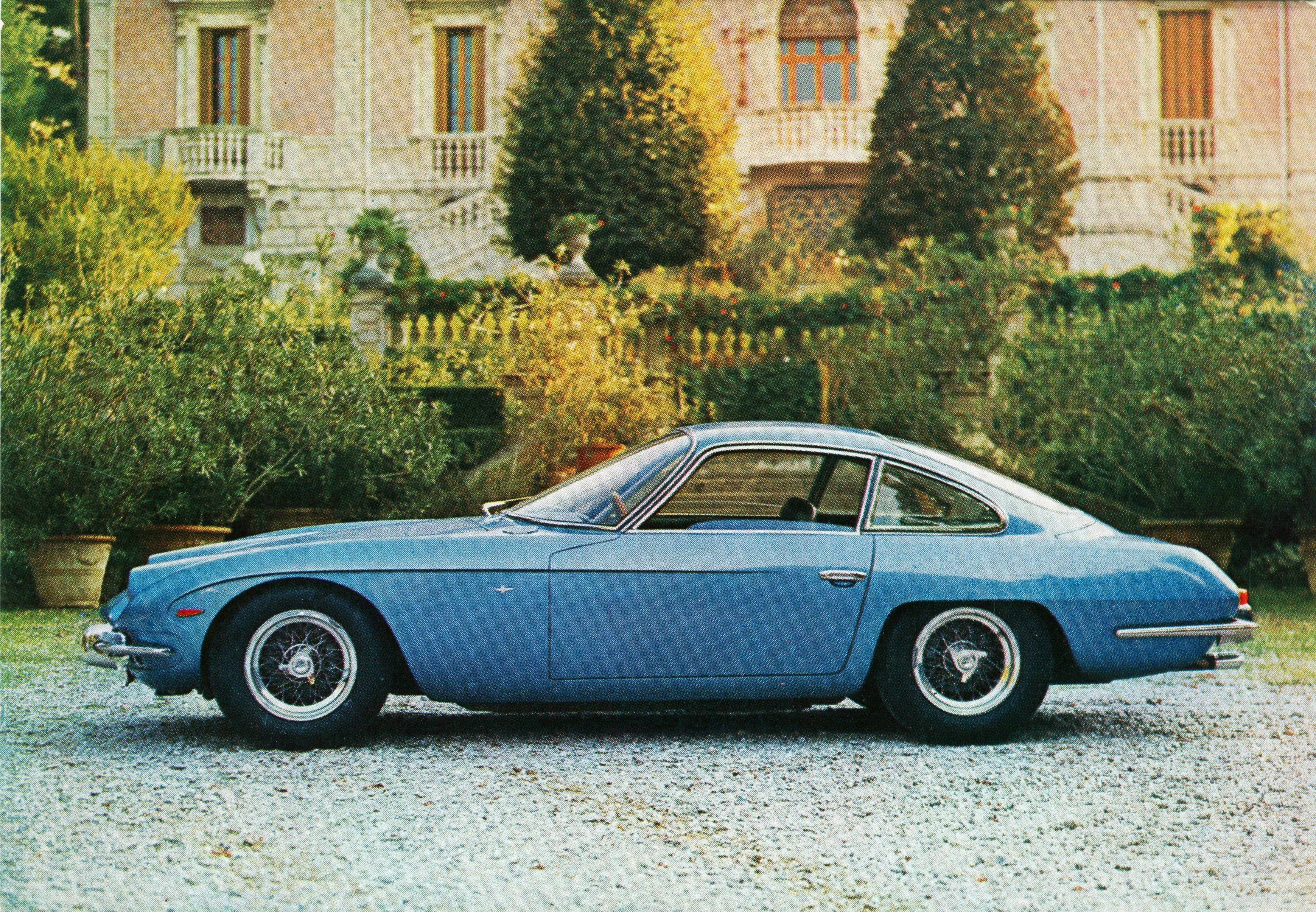 350, Classic, G, T, Lamborghini, Supercar, Supercars, Cars, Italy, Italy, Blue, Bleu Wallpaper