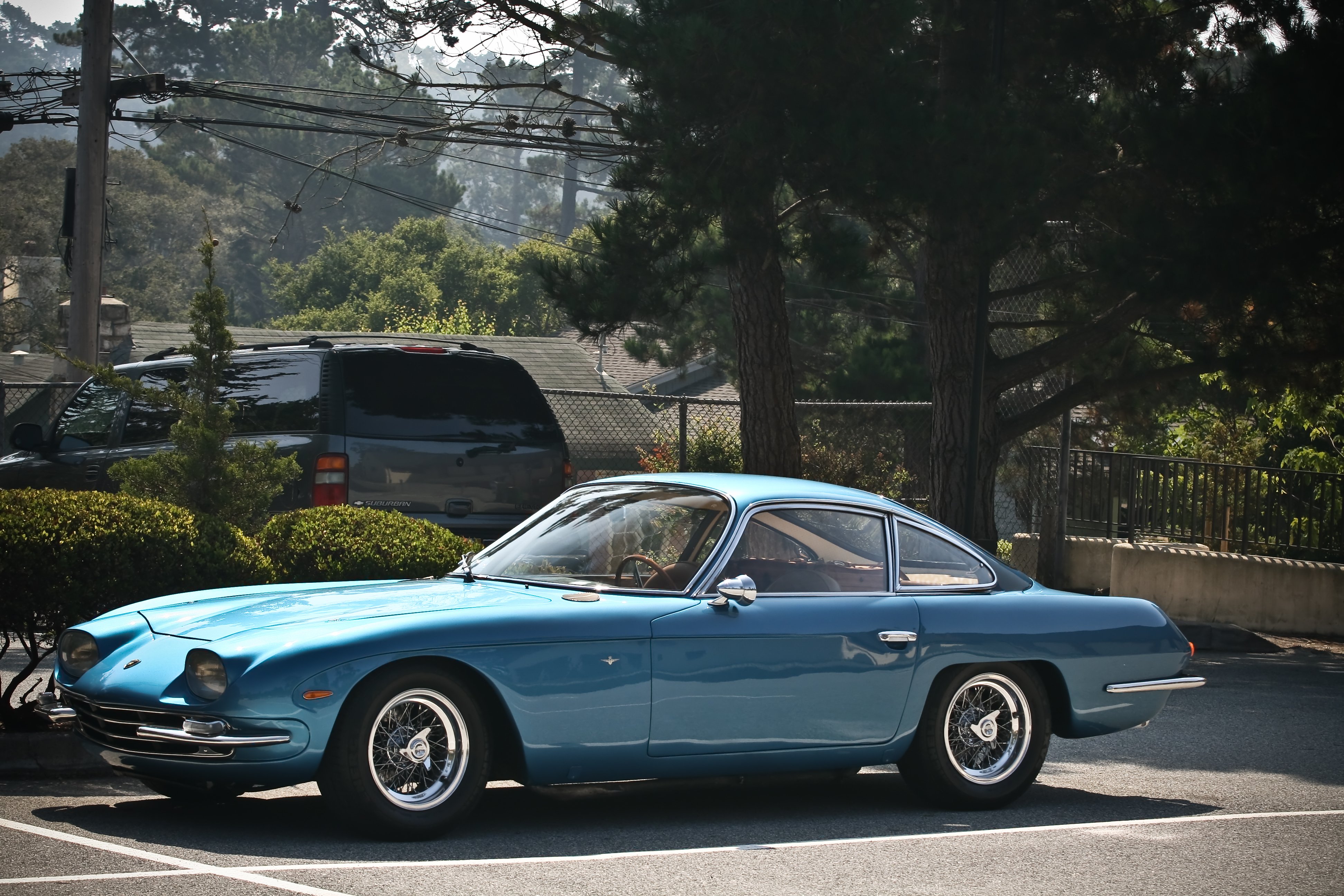 350, Classic, G, T, Lamborghini, Supercar, Supercars, Cars, Italy, Blue, Bleu Wallpaper