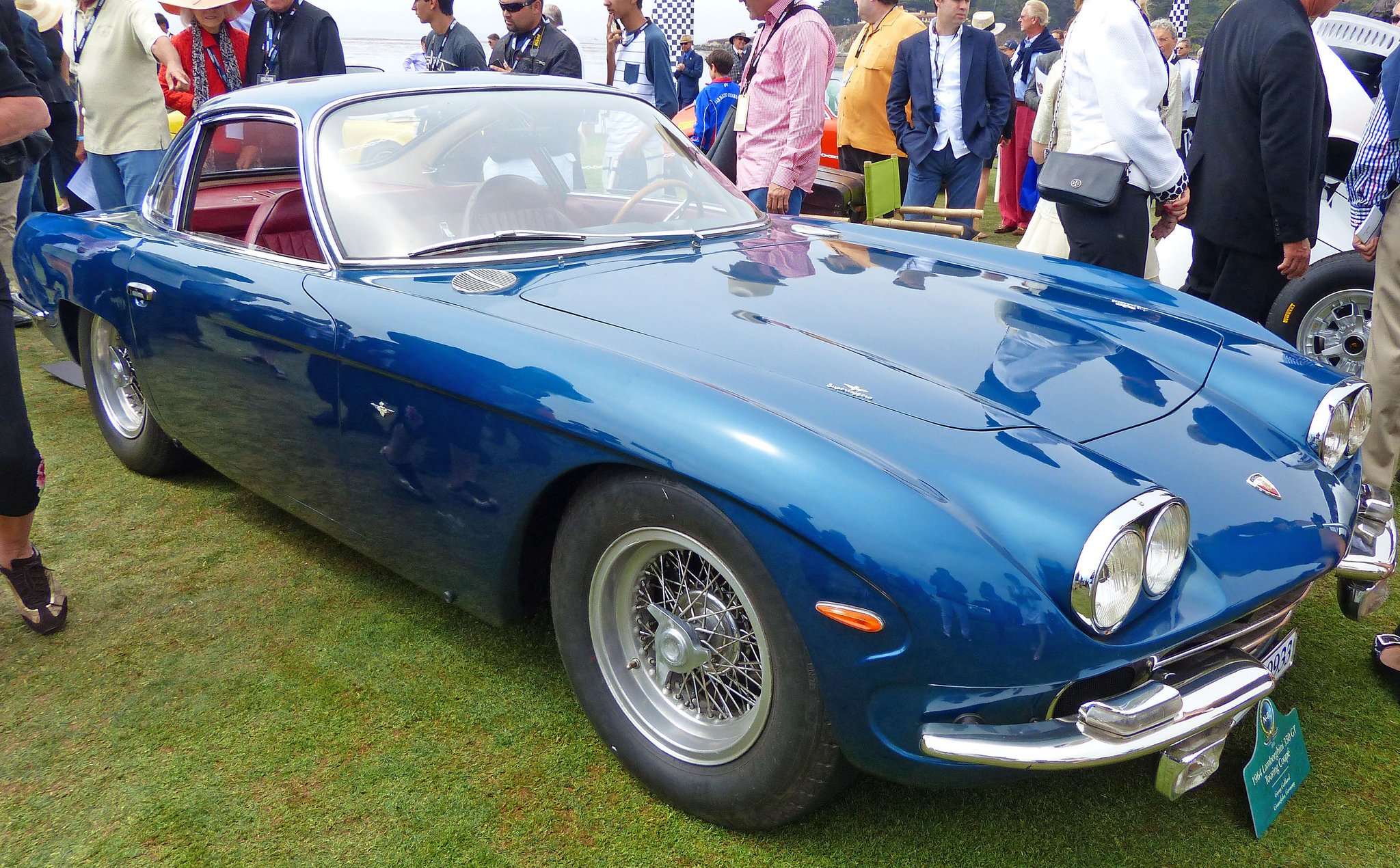 350, Classic, G, T, Lamborghini, Supercar, Supercars, Cars, Italy, Blue, Bleu Wallpaper